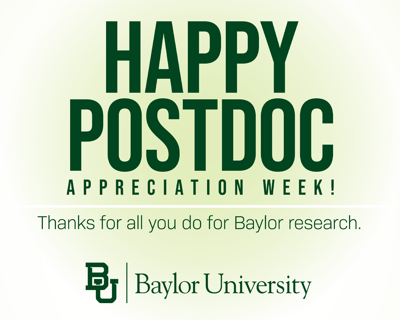 Postdoc Appreciation Week