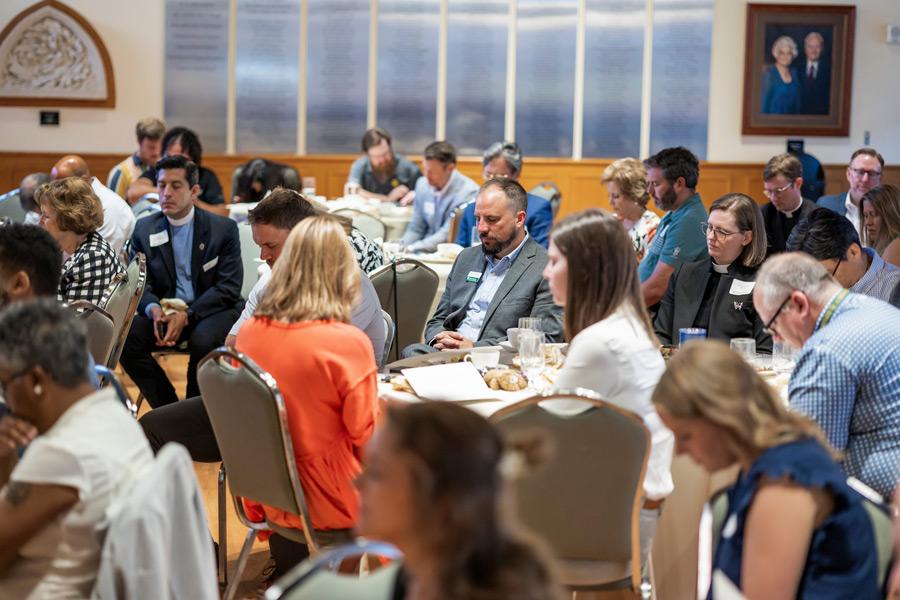 Local clergy gather for Baylor's Community Prayer Breakfast
