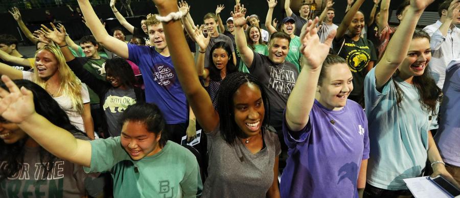 Baylor students celebrate student life on campus